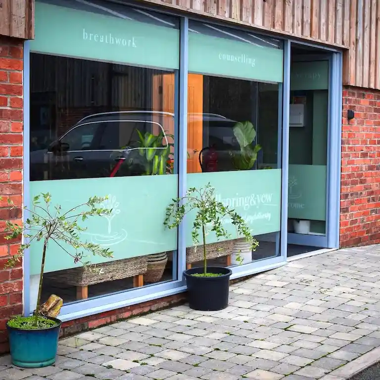 Entrance At The Wellspring Yew